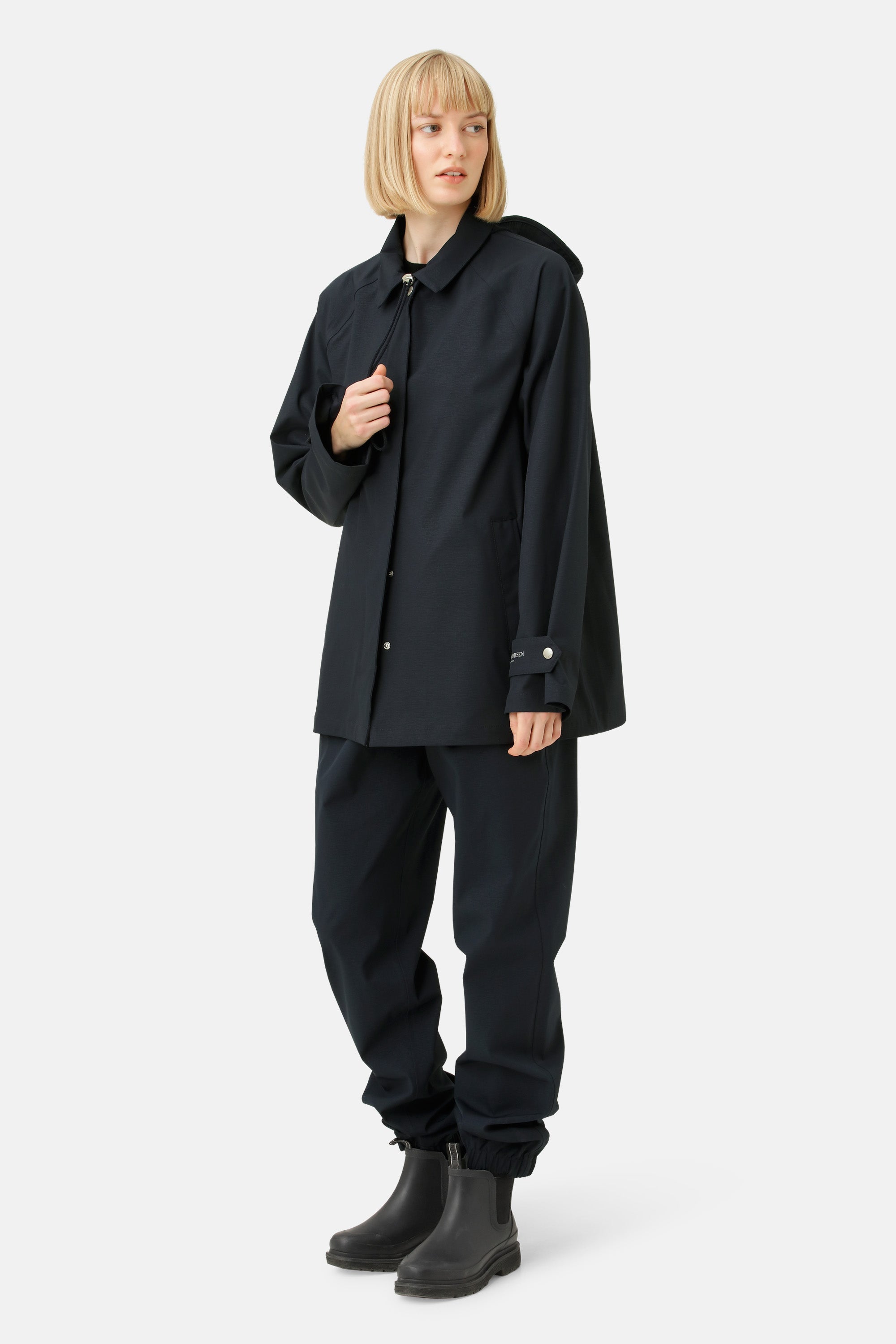Ilse Jacobsen Hornbæk Rain Regenmantel Rain jacket 660 Dark Indigo
